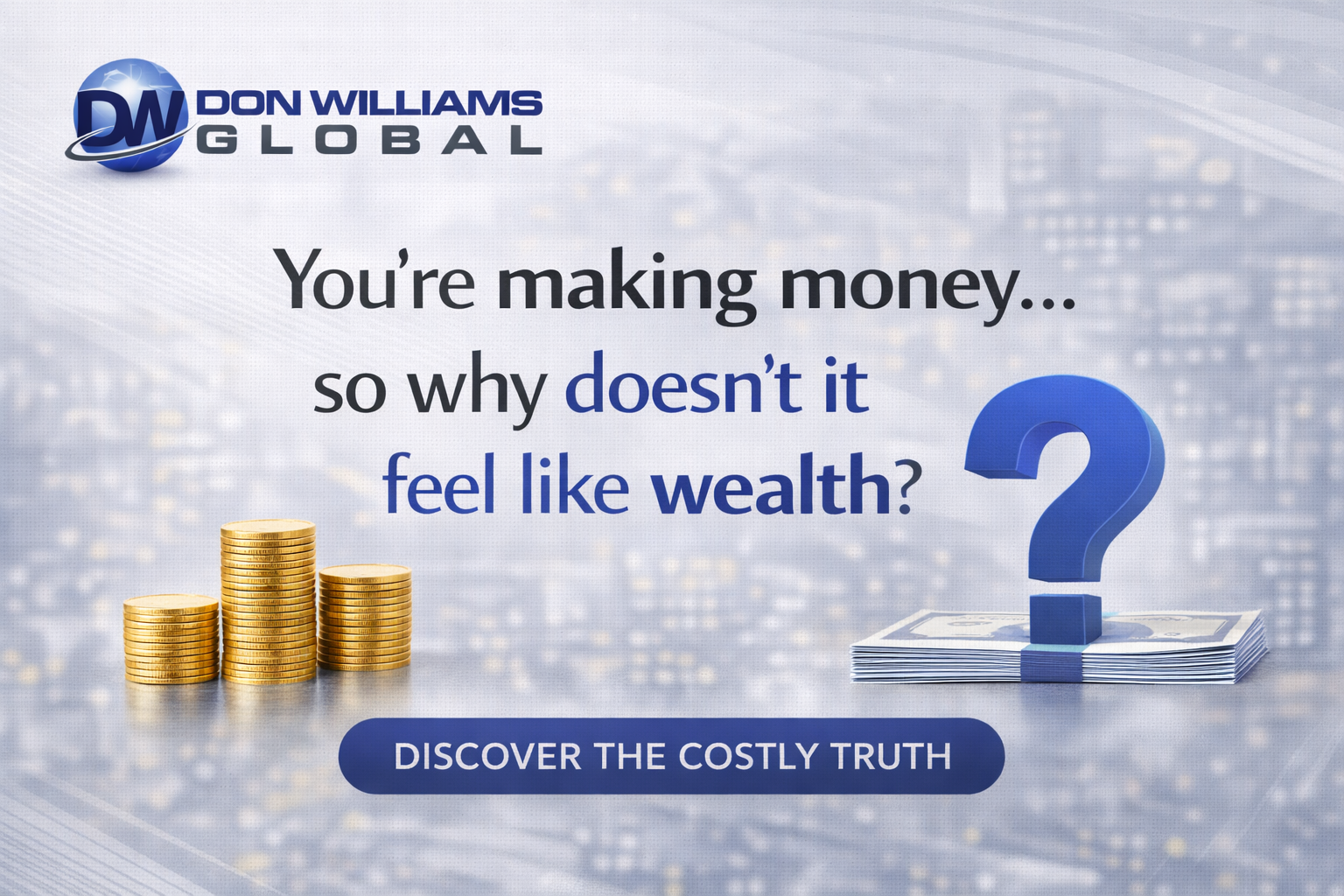 business owner reviewing investment income streams - entrepreneur planning financial wealth strategy