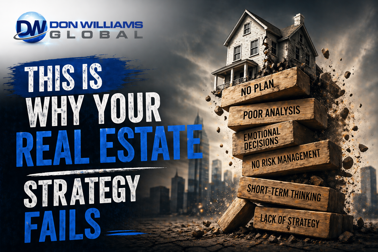 how to build a real estate investing strategy that handles risk, market shifts, and long-term growth with confidence.